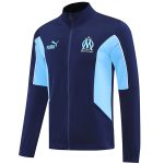 Vêtements De Sport Con Zip Larga Marseille 2025 2026 Bleu
