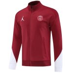 Vêtements De Sport Con Zip Larga Paris Saint Germain 2025 2026 Rouge Blanc