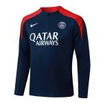 Sweat d'entraînement Paris Saint Germain 2025 2026 Bleu Marine I Rouge